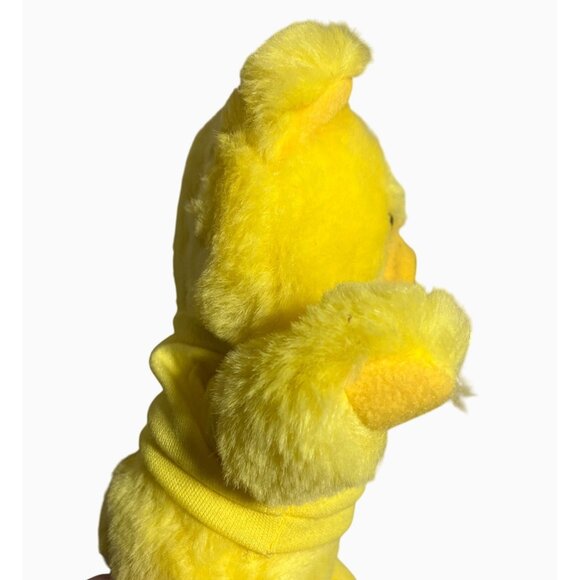 Crayola Burger King Plush Yellow Teddy Bear 1986 - Picture 11 of 12